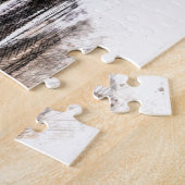 Le Mont Saint Michel in Normandie, Frankreich. Puzzle (Seite)