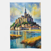 Le Mont-Saint Michel Küchentücher (Vertikal)