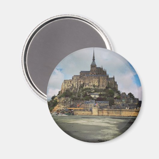 Le Mont-Saint-Michel Magnet (Vorderseite/Rückseite)