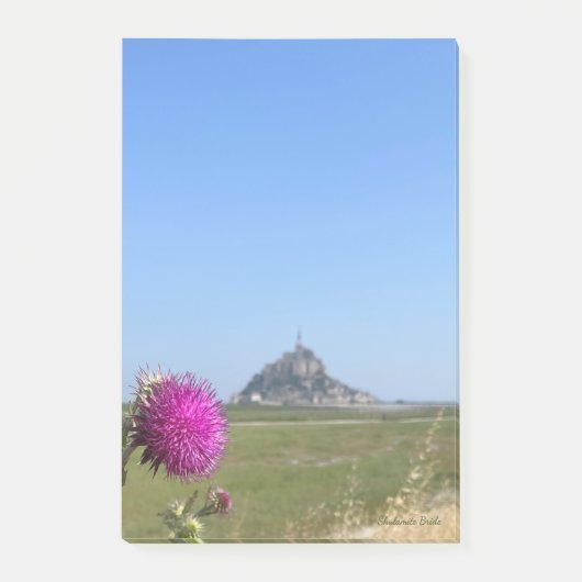 Le Mont St. Michel, Frankreich Post-it Klebezettel (Vorderseite)