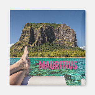 Le Morne Brabant Mauritius Blick vom Schiff auf Se Magnet