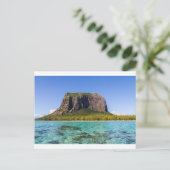 Le Morne Brabant Mauritius mit Meerblick Postkarte (Stehend Vorderseite)