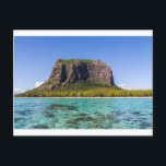 Le Morne Brabant Mauritius mit Meerblick Postkarte<br><div class="desc">Le Morne Brabant Mauritius mit Meerblick.</div>