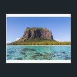 Le Morne Brabant Mauritius mit Meerblick Postkarte<br><div class="desc">Le Morne Brabant Mauritius mit Meerblick.</div>