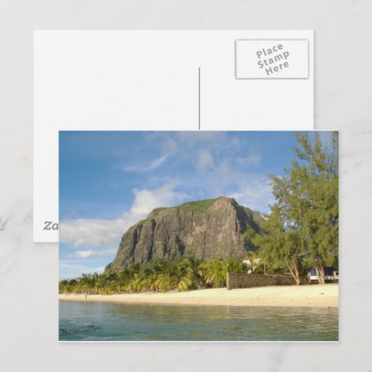 Le Morne - Mauritius Postkarte (Vorne/Hinten)