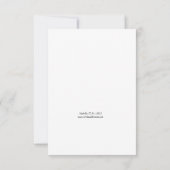 Le Mort Dankeskarte (Rückseite)