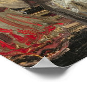 Le Moulin de Blute-Fin - Van Gogh - c1886 Poster (Ecke)