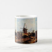 Le Moulin de Blute Fin von Vincent van Gogh Kaffeetasse (Mittel)