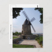 Le Moulin de Cugarel, Castelnaudary Postkarte (Vorne/Hinten)