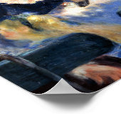 Le Moulin de la Galette - Auguste Renoir Kunst Poster (Ecke)