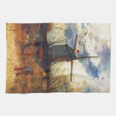 Le Moulin de la Galette Van Gogh Geschirrtuch (Horizontal)