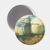 Le Moulin de la Galette Van Gogh Magnet (Vorderseite/Rückseite)