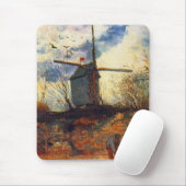Le Moulin de la Galette Van Gogh Mousepad (Mit Mouse)