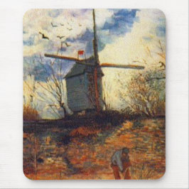 Le Moulin de la Galette Van Gogh Mousepad
