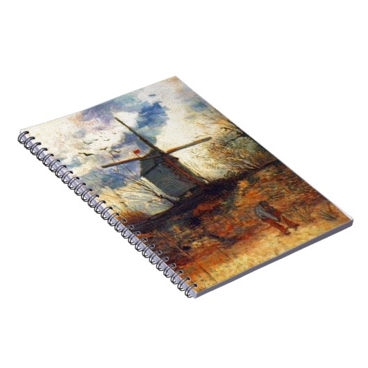 Le Moulin de la Galette Van Gogh Notizblock (Rechte Seite)