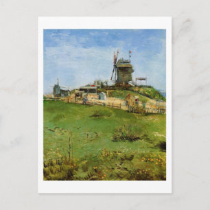Le Moulin de la Galette, Vincent van Gogh Postkarte