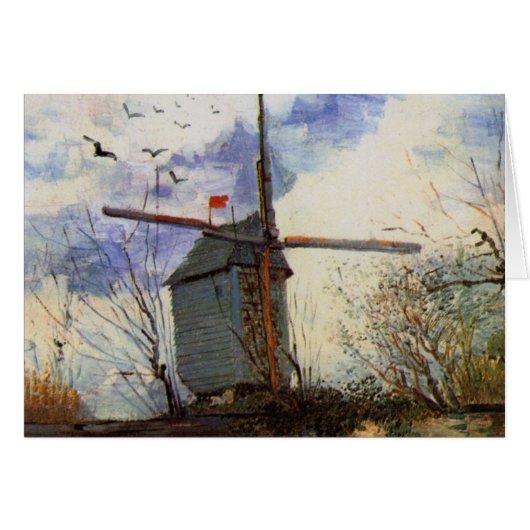 Le Moulin de la Galette von Vincent van Gogh (Vorderseite (Horizontal))
