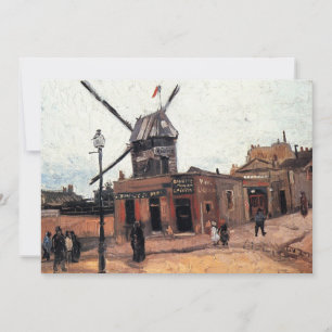 Le Moulin de la Galette von Vincent van Gogh