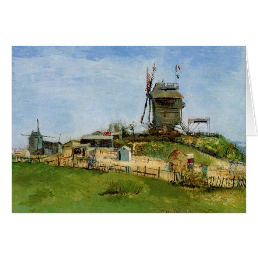 Le Moulin de la Galette von Vincent van Gogh (Vorderseite (Horizontal))