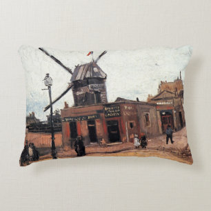 Le Moulin de la Galette von Vincent van Gogh Dekokissen