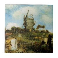 Le Moulin de la Galette von Vincent van Gogh