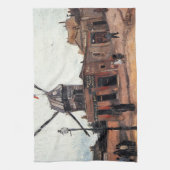 Le Moulin de la Galette von Vincent van Gogh Geschirrtuch (Vertikal)