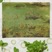 Le Moulin de la Galette von Vincent van Gogh Geschirrtuch (Gefaltet)