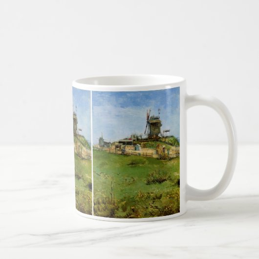 Le Moulin de la Galette von Vincent van Gogh Kaffeetasse (Rechts)