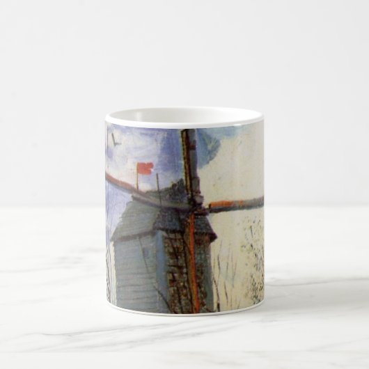 Le Moulin de la Galette von Vincent van Gogh Kaffeetasse (Mittel)