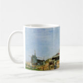 Le Moulin de la Galette von Vincent van Gogh Kaffeetasse (Links)