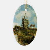 Le Moulin de la Galette von Vincent van Gogh Keramikornament (Rechts)
