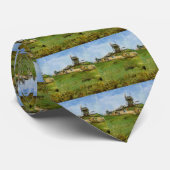 Le Moulin de la Galette von Vincent van Gogh Krawatte (Gerollt)