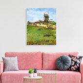 Le Moulin de la Galette von Vincent van Gogh Leinwanddruck (Insitu (Wohnzimmer))