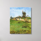 Le Moulin de la Galette von Vincent van Gogh Leinwanddruck (Vorderseite)
