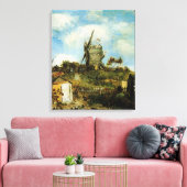 Le Moulin de la Galette von Vincent van Gogh Leinwanddruck (Insitu (Wohnzimmer))