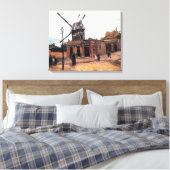 Le Moulin de la Galette von Vincent van Gogh Leinwanddruck (Insitu (Schlafzimmer))