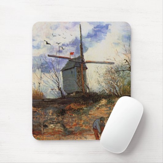 Le Moulin de la Galette von Vincent van Gogh Mousepad (Mit Mouse)