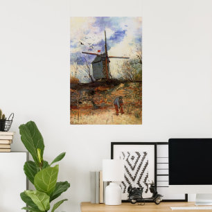 Le Moulin de la Galette von Vincent van Gogh Poster