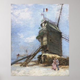 Le Moulin de la Galette von Vincent van Gogh Poster