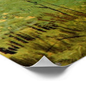 Le Moulin de la Galette von Vincent van Gogh Poster (Ecke)