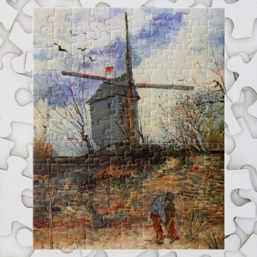 Le Moulin de la Galette von Vincent van Gogh Puzzle