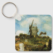 Le Moulin de la Galette von Vincent van Gogh Schlüsselanhänger (Vorderseite)