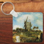 Le Moulin de la Galette von Vincent van Gogh Schlüsselanhänger (Vorderseite)