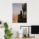 Le Muezzin, Der Aufruf zum Gebet, 1865 Poster (Heimbüro)