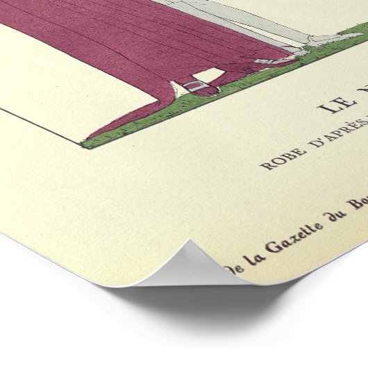 Le Nid de Pinsons Poster (Ecke)