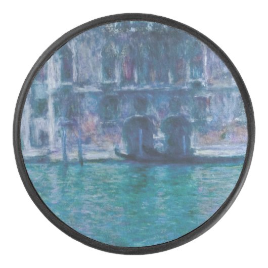 Le palais da Mula Claude Monet Eishockey Puck (Vorderseite)