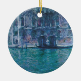 Le palais da Mula Claude Monet Flasche Keramik Ornament