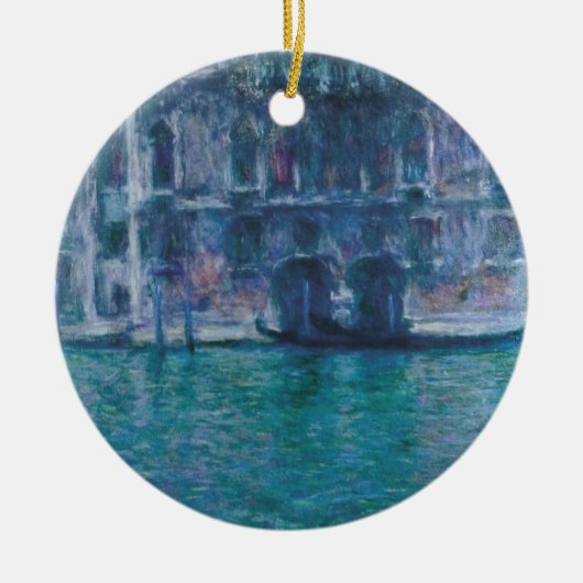 Le palais da Mula Claude Monet Flasche Keramik Ornament (Vorne)