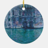 Le palais da Mula Claude Monet Flasche Keramik Ornament (Hinten)