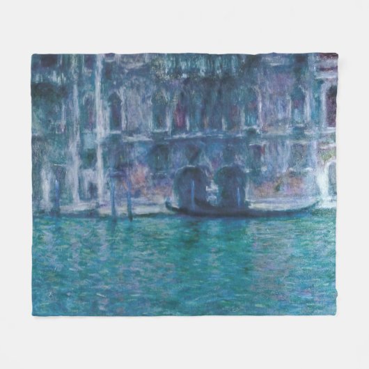 Le palais da Mula Claude Monet Fleecedecke (Vorderseite (Horizontal))